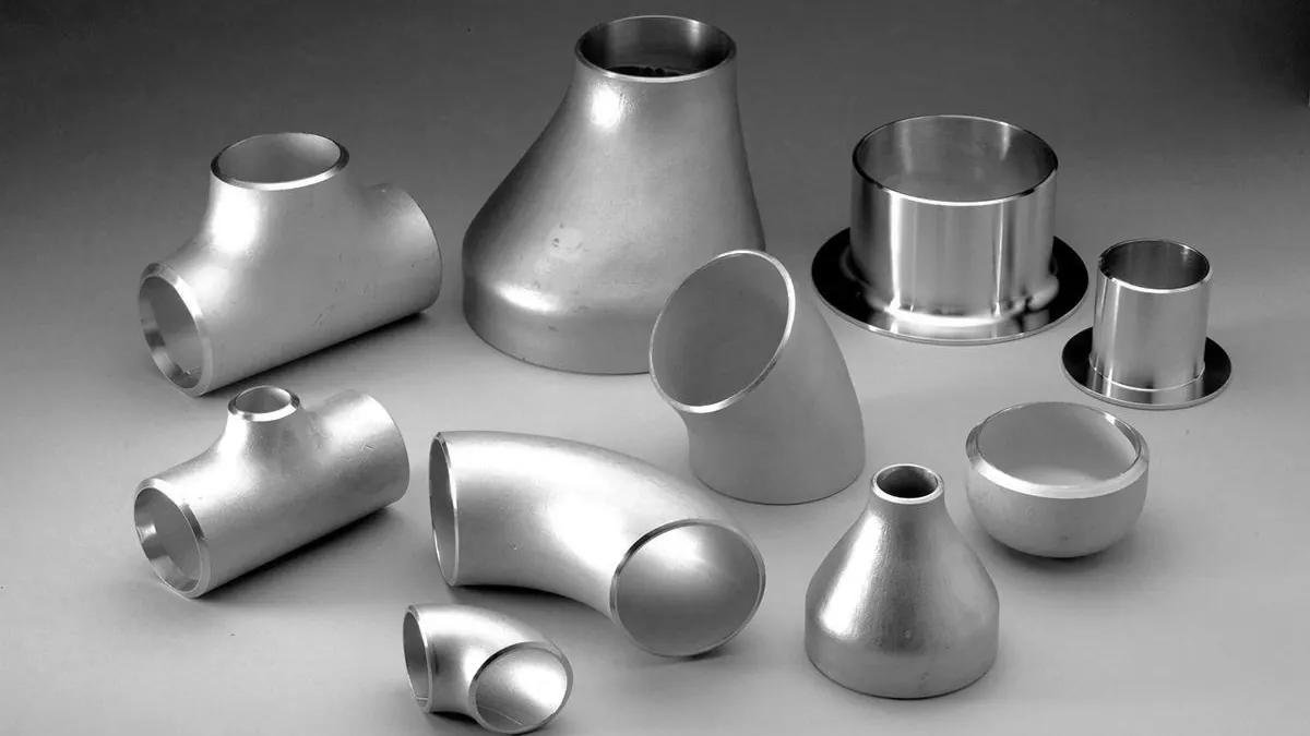 Butt weld pipe fittings — tees, elbows, reducers, caps and stub ends